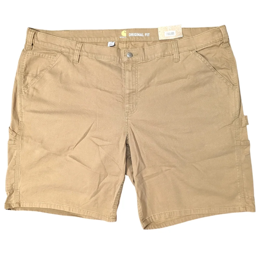 Carhartt Women's ORIGINAL Fit Crawford Short Plus - 24W Rugged Flex - 102094 257 - Picture 2 of 13